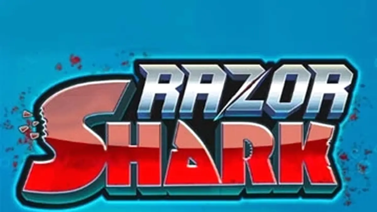 Tampilan visual slot Razor Shark dengan tema bawah laut yang intens